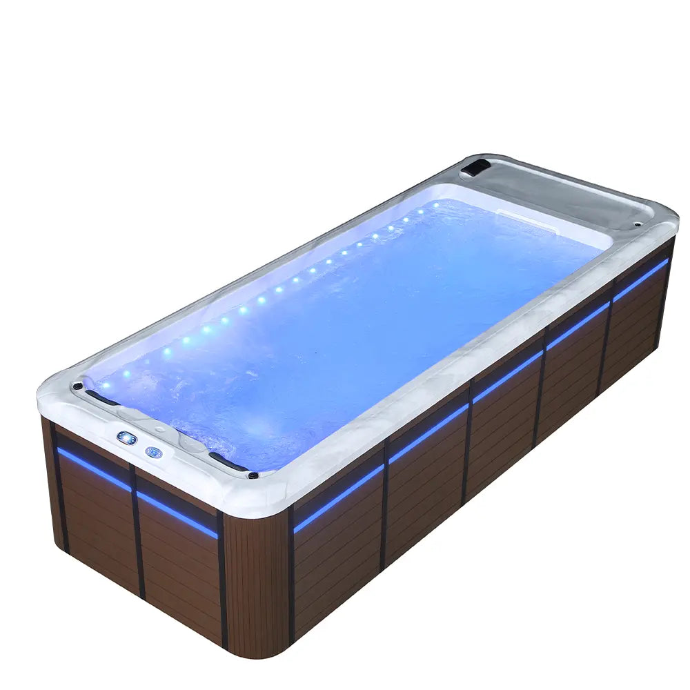 【Pre-sale】-Swim spa pool outdoor 5m acrylic BALBOA hydro massage pools hot tub