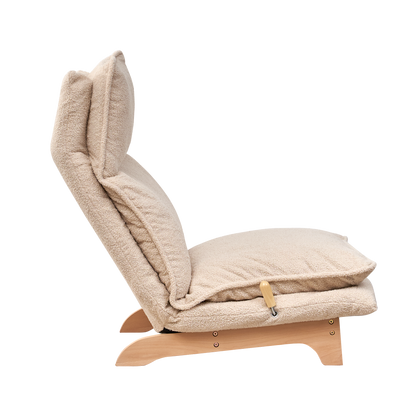 Lazy sofa balcony leisure chair bedroom sofa chair foldable reclining chair leisure single sofa functional chair