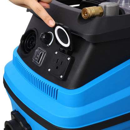 Wet Dry Blow Vacuum 3 in 1 Shop Vacuum Cleaner with More Than 18KPA Powerful Suction Great for Garage, Home, Workshop, Hard Floor and Pet Hair 8 Gallon Large Capacity 6 Peak Hp 1200W