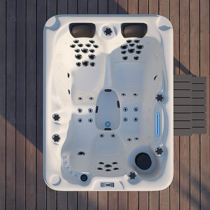 【Pre-sale】-3 Persons Outdoor Massage Hot Tube  Spa Hot Tub Luxury Acrylic Whirlpool Bathtubs