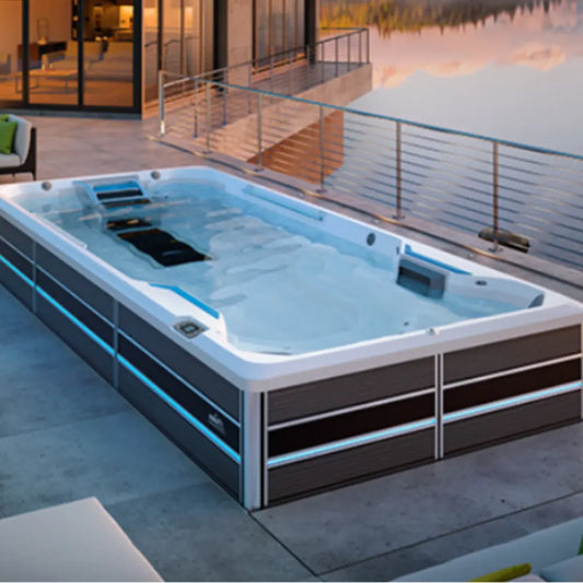 【Pre-sale】-Swim spa pool outdoor 5m acrylic BALBOA hydro massage pools hot tub