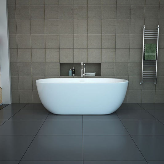 【Pre-sale】-Modern Design Interior Freestanding Alone Acrylic Bathtub Bathroom Soaking Bath Tubs