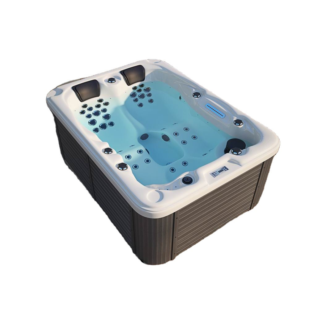 【Pre-sale】-3 Persons Outdoor Massage Hot Tube  Spa Hot Tub Luxury Acrylic Whirlpool Bathtubs