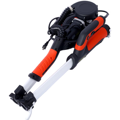 Drywall Sander, 780W Electric Drywall Sander with Vacuum Dust Collection 6.5A Motor Dustless Floor Sander with Variable Speed 900-1800RPM, LED Light, Extendable & Foldable Handle,