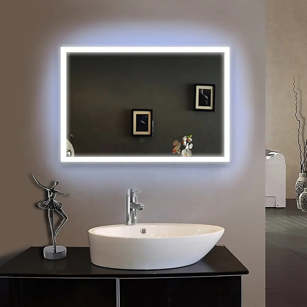 Multifunction High Quality Led Mirror With Touch Anti-Foggy led bathroom mirror