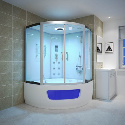 【Pre-sale】-Whirlpool Shower Cabin Steam Bathroom Hot Tub Shower Cabin