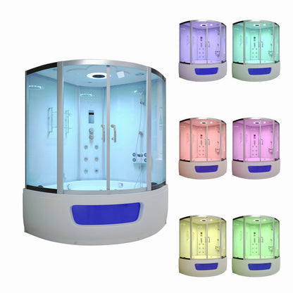 【Pre-sale】-Whirlpool Shower Cabin Steam Bathroom Hot Tub Shower Cabin