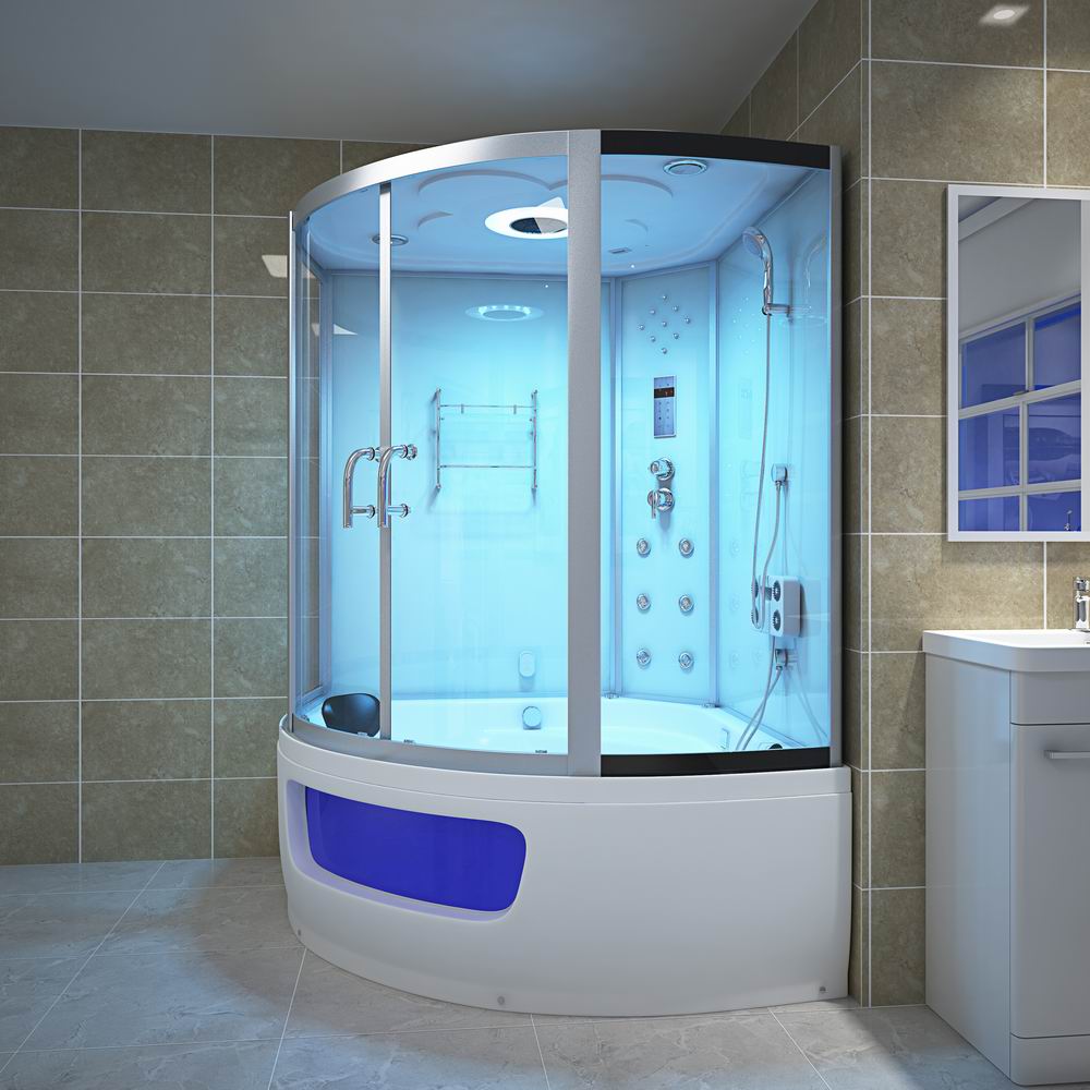 【Pre-sale】-Whirlpool Shower Cabin Steam Bathroom Hot Tub Shower Cabin