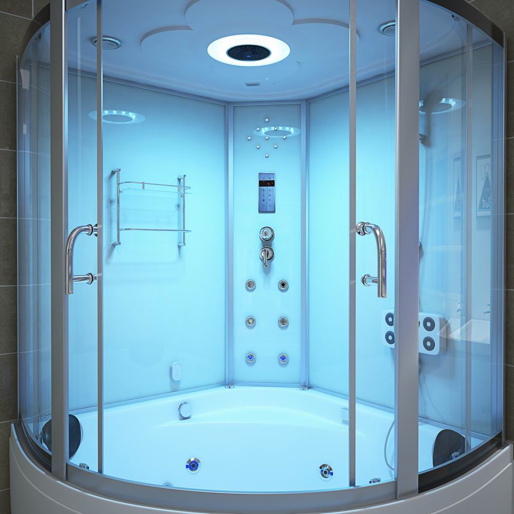 【Pre-sale】-Whirlpool Shower Cabin Steam Bathroom Hot Tub Shower Cabin