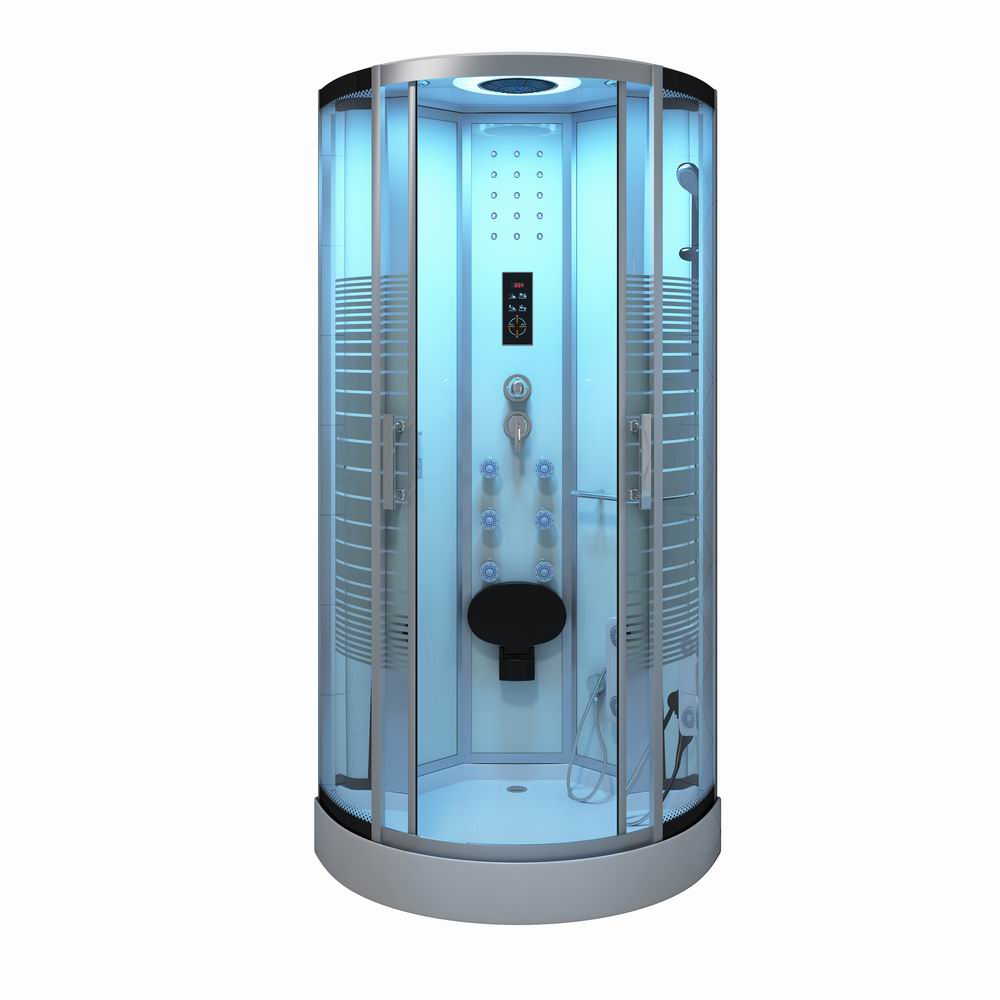 【Pre-sale】-Shower Rooms Massage Function Walk in Steam Shower Stall