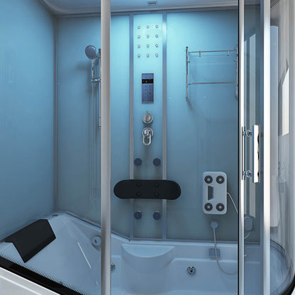 【Pre-sale】-Pod Set PVC Glass Frame Style Shower Room Comfortable Temperature