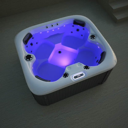 4 person hot tub luxury outdoor jacuzzi exterior spa tub